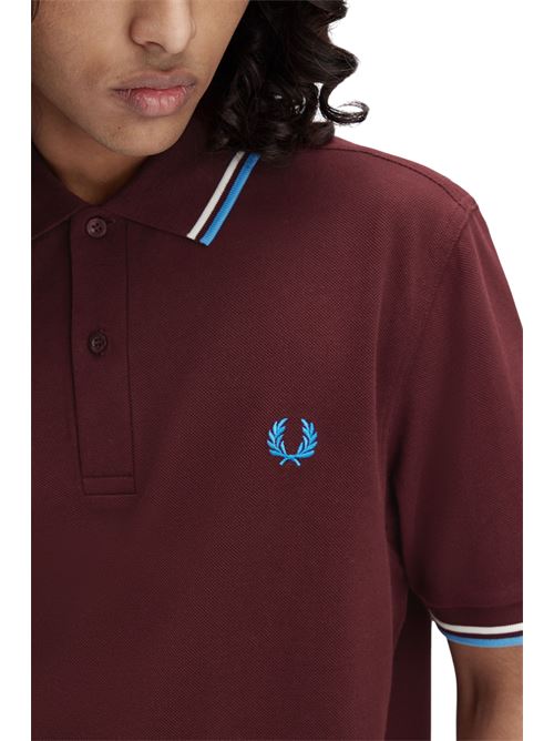 polo FRED PERRY | M3600PZ63 BORDEAUX